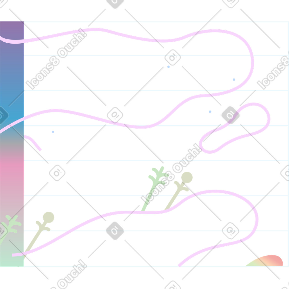 下载 Marginalia 风格的 背景 插画，支持 PNG、SVG 格式