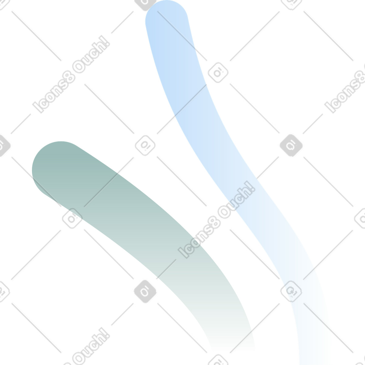Illustration Herbe dans le style Marginalia à télécharger aux formats PNG, SVG