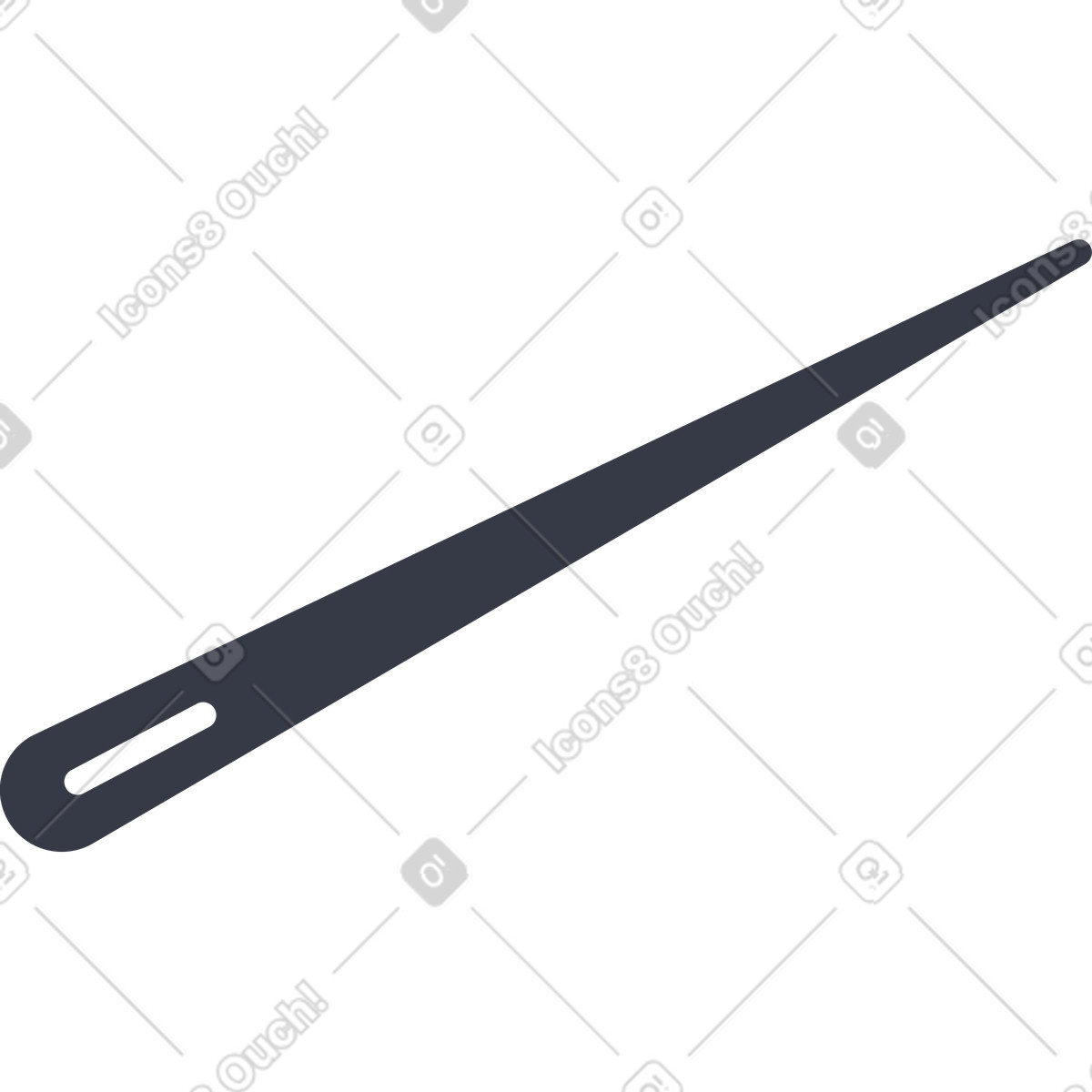 Needle illustration in Abstract style download in PNG, SVG