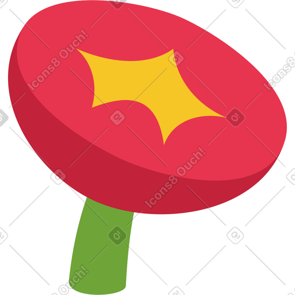 Ilustração de Flor em no estilo Catchy para baixar em PNG, SVG