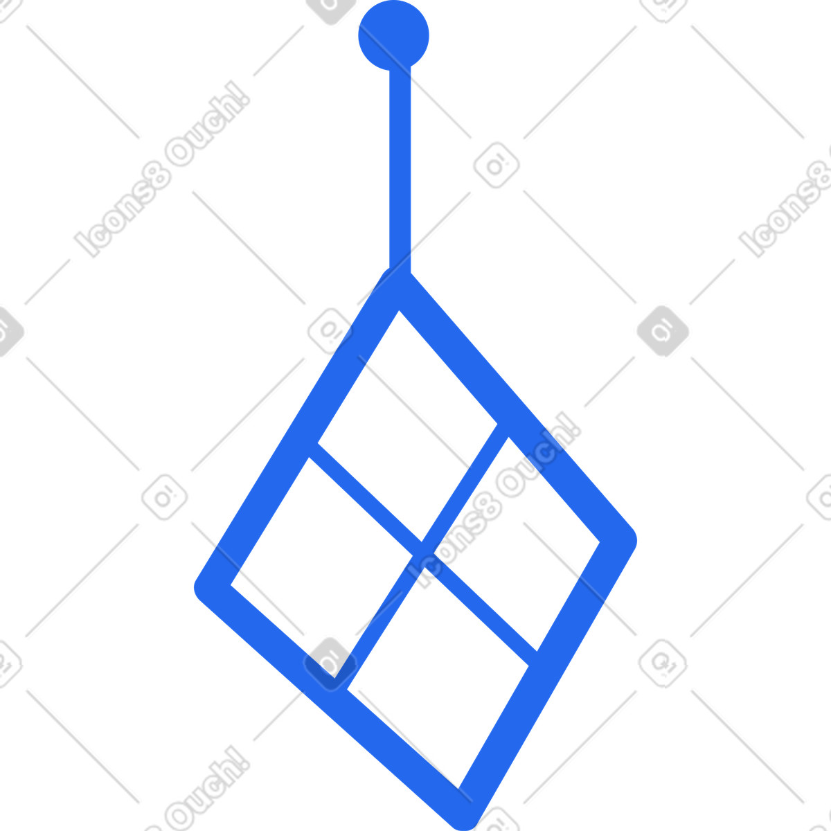 Earring illustration in Kingdom style download in PNG, SVG