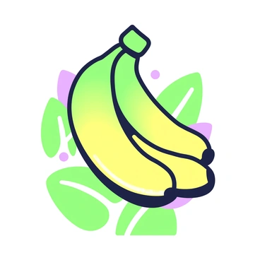 A bunch of bananas changing color from green to ripe yellow