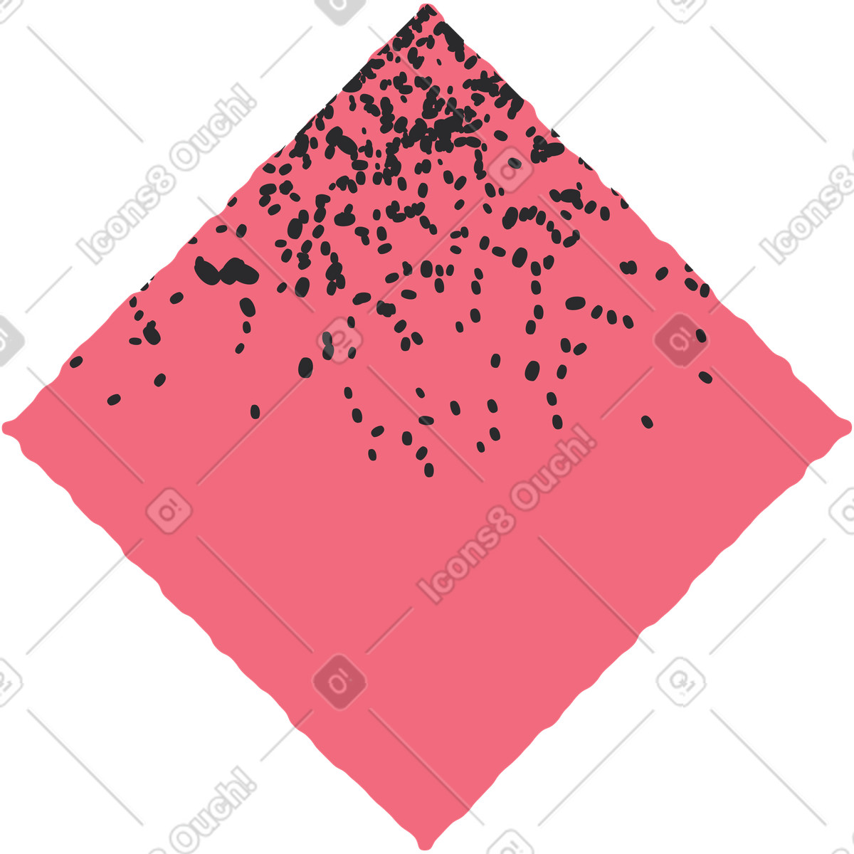 Rhombus illustration in Pablo style download in PNG, SVG