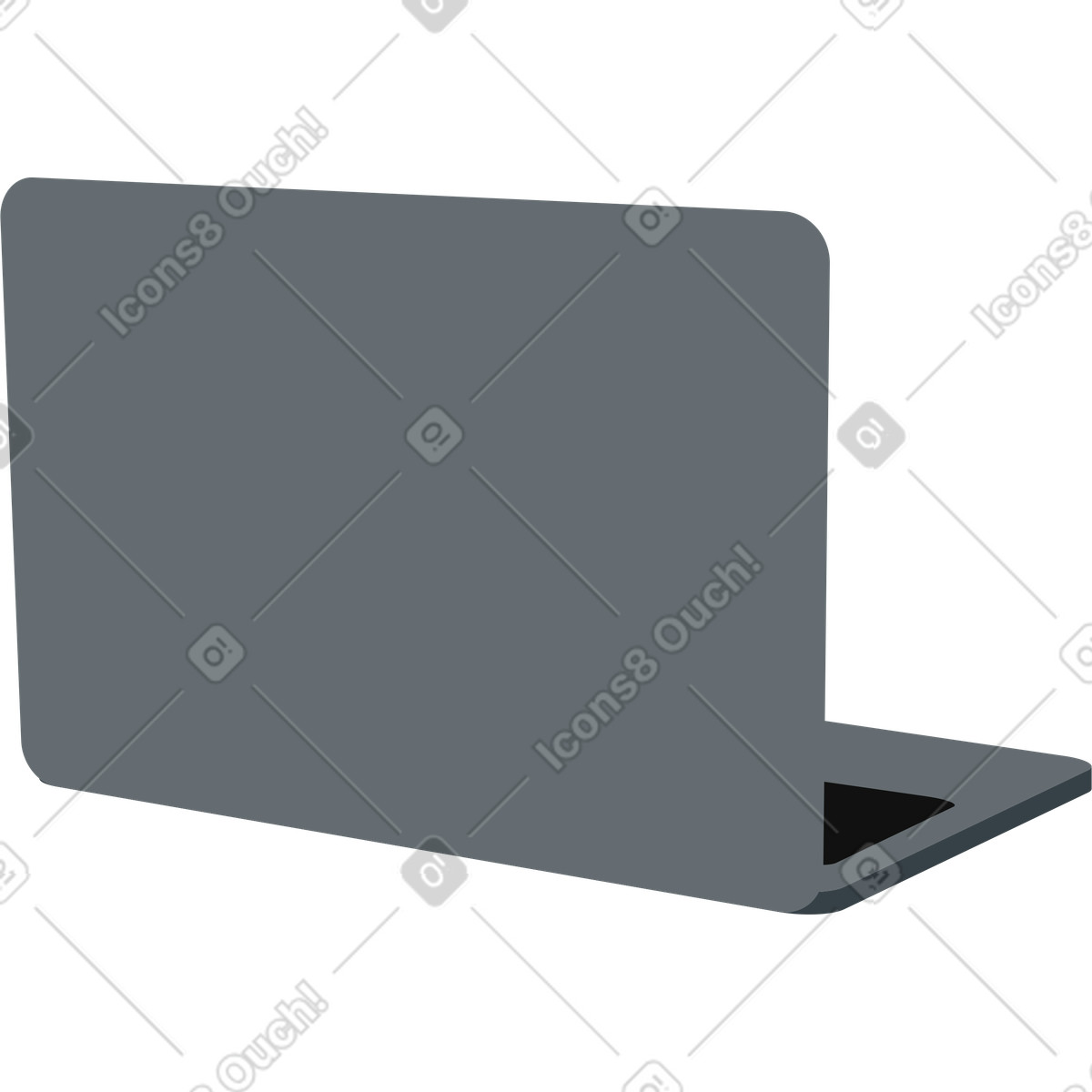 Ilustração de Computador portátil em no estilo Active para baixar em PNG, SVG