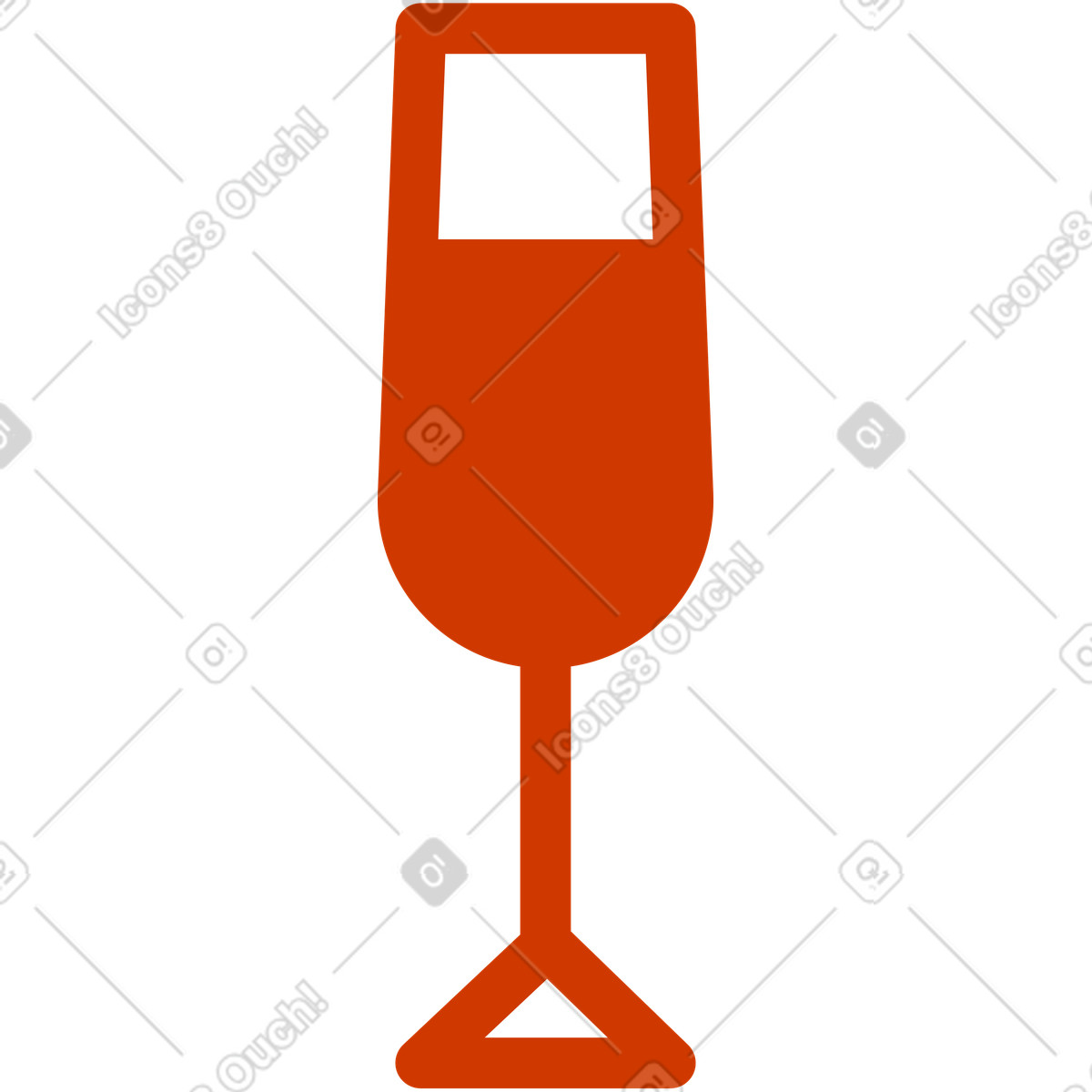 Natty スタイルの ガラス のイラストをPNG、SVG形式でダウンロード