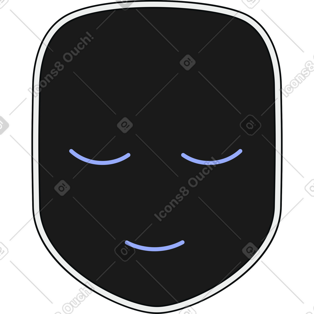 Ai-herunterfahrbildschirm-Illustration im Teko-Stil als Download in PNG, SVG