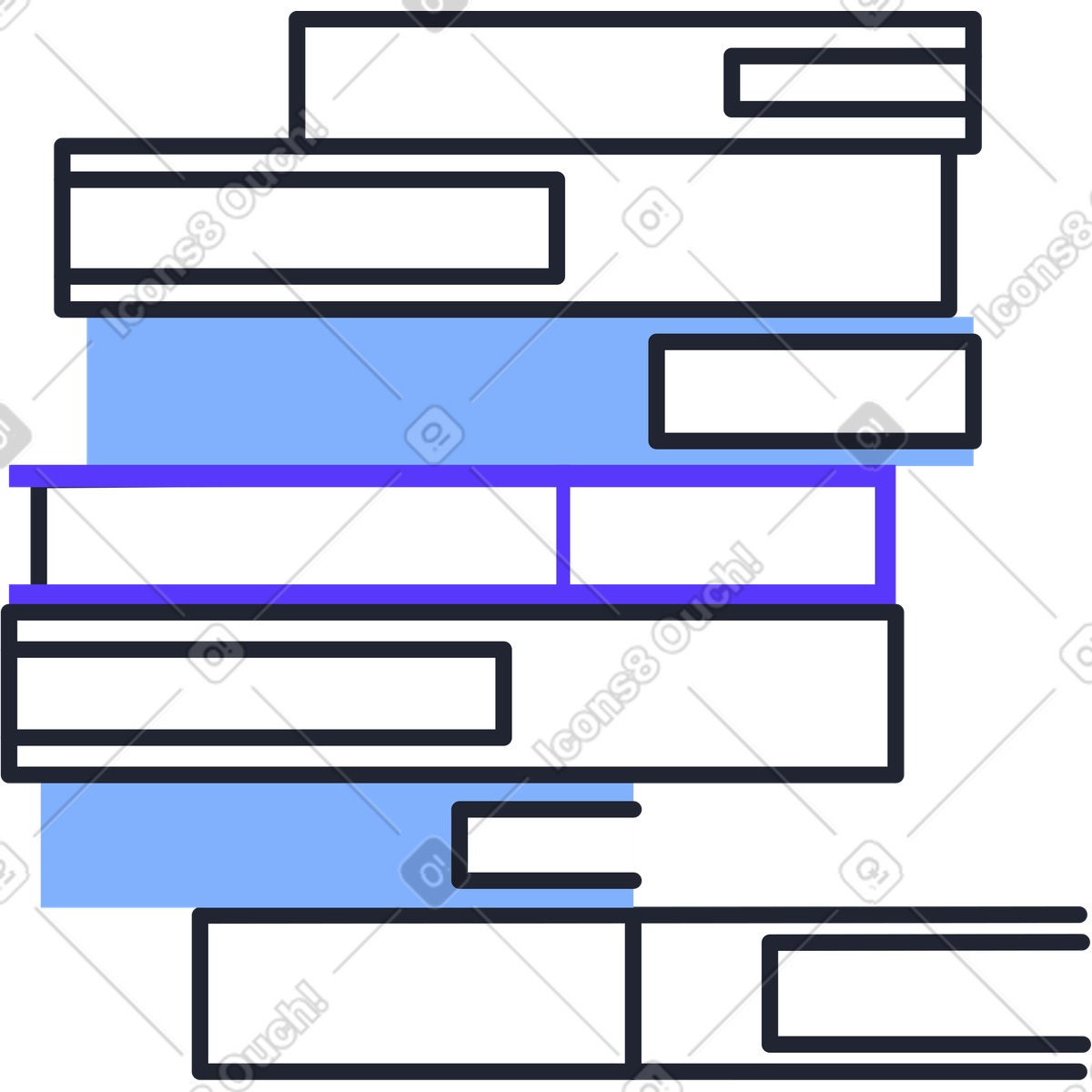 Иллюстрация Книги в PNG и SVG