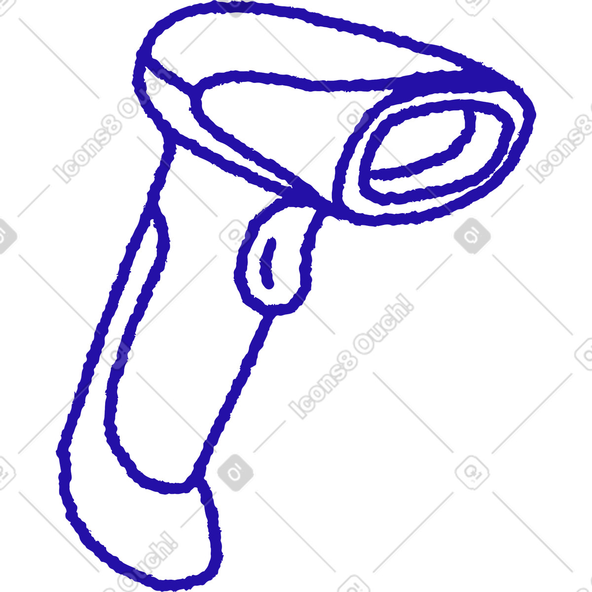 Ilustración Escáner de código barras en estilo Whimsy a descargar en PNG y SVG