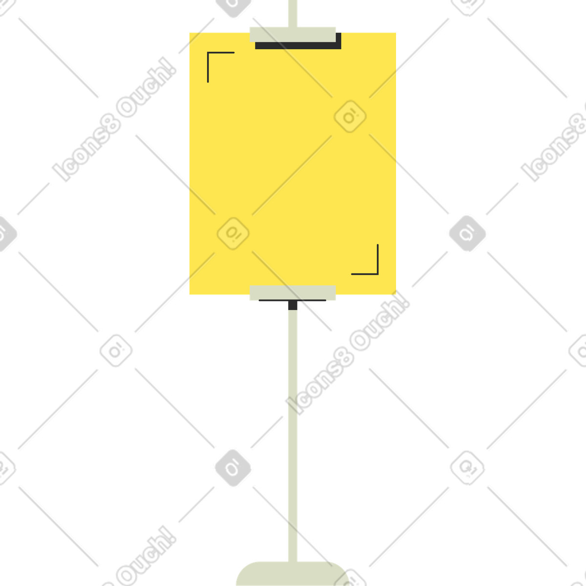 Cavalletto illustrazione in stile Marginalia scarica in PNG, SVG