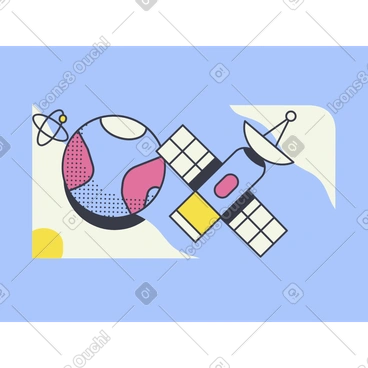 Science animated illustration in GIF, Lottie (JSON), AE