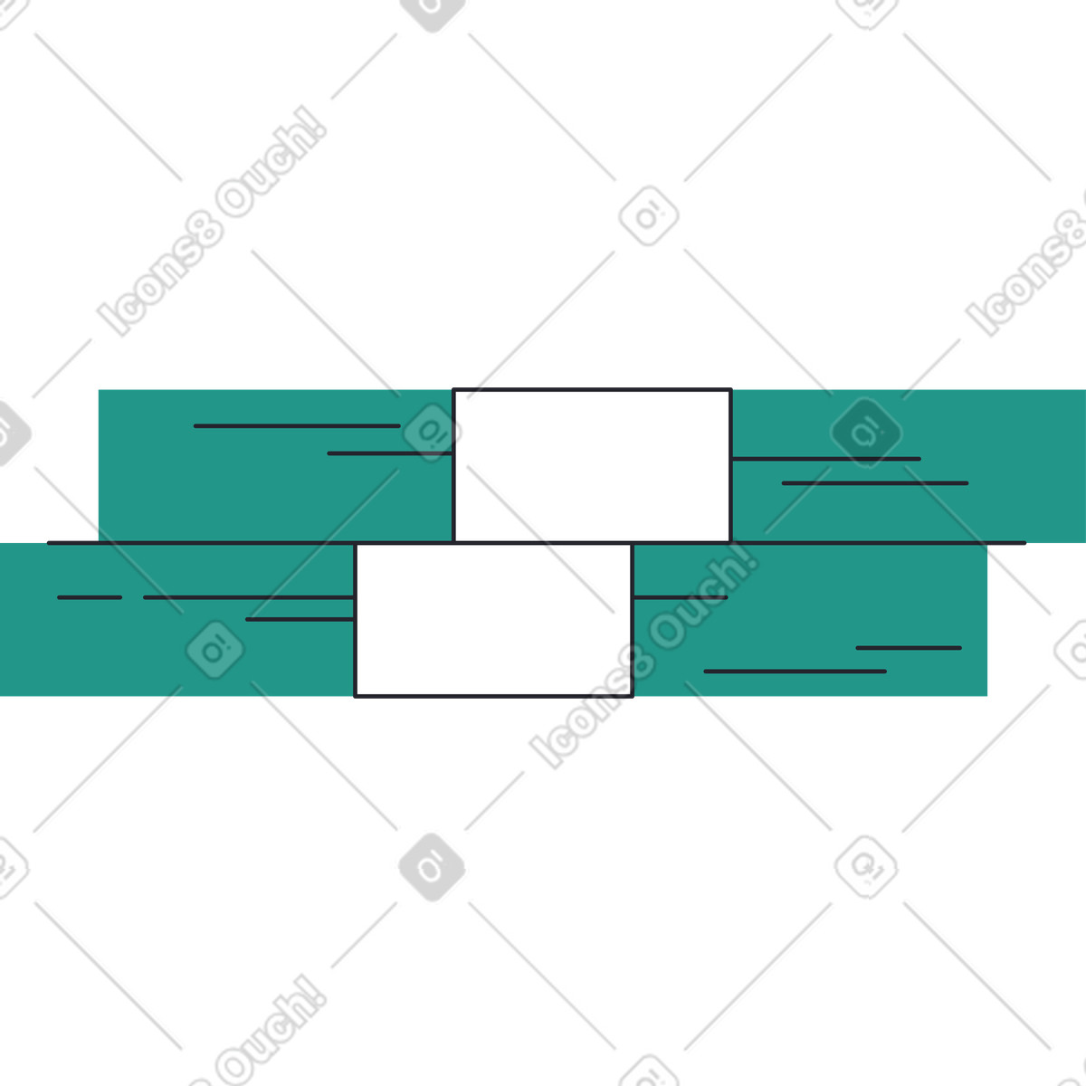 Illustration Pile d'argent dans le style Boba à télécharger aux formats PNG, SVG