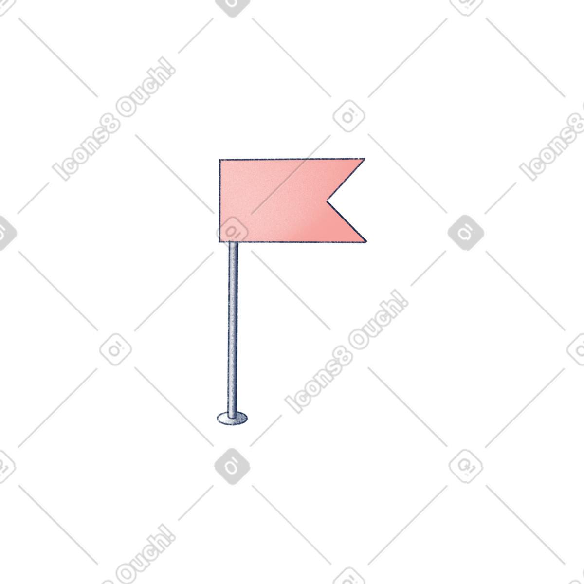下载 Haze 风格的 Flag map 插画，支持 PNG、SVG 格式