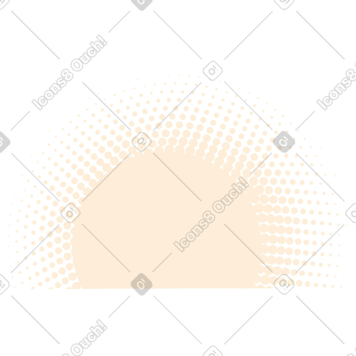 Kreis hintergrund-Illustration im Rubber-Stil als Download in PNG, SVG