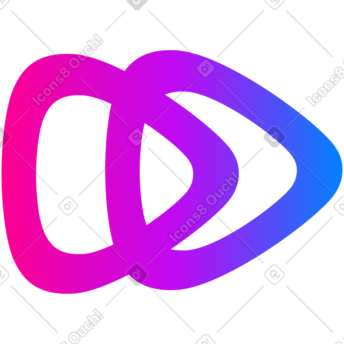 Vibrant 스타일의 화살 일러스트레이션 PNG, SVG 다운로드