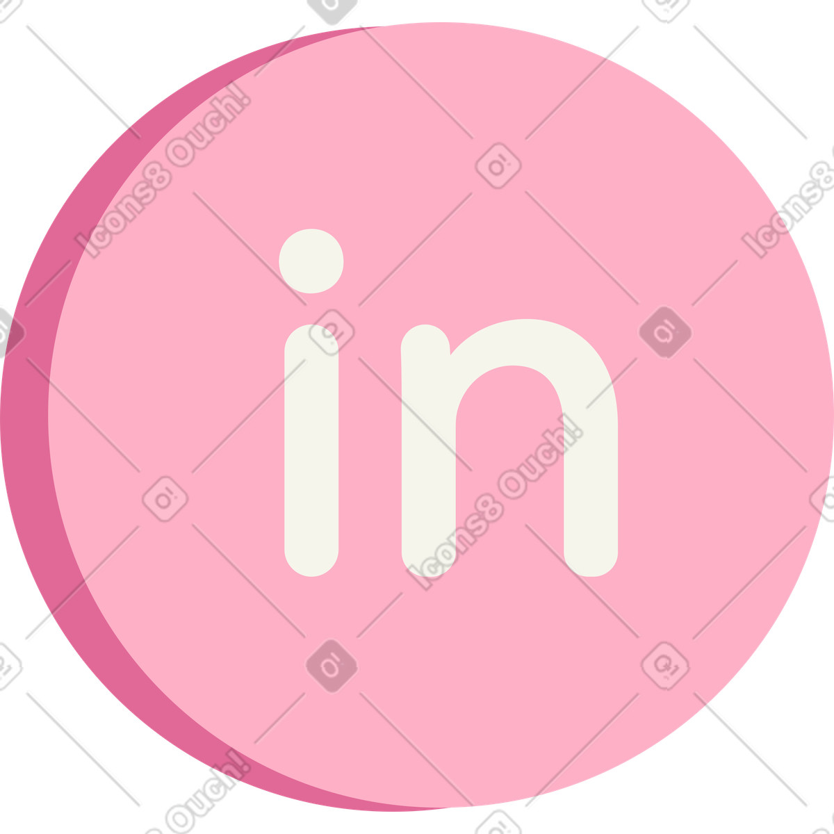 Social 스타일의 링크드 인 일러스트레이션 PNG, SVG 다운로드