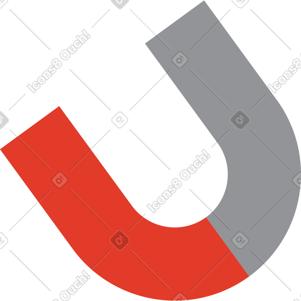 Illustration Aimant dans le style Burgundy à télécharger aux formats PNG, SVG