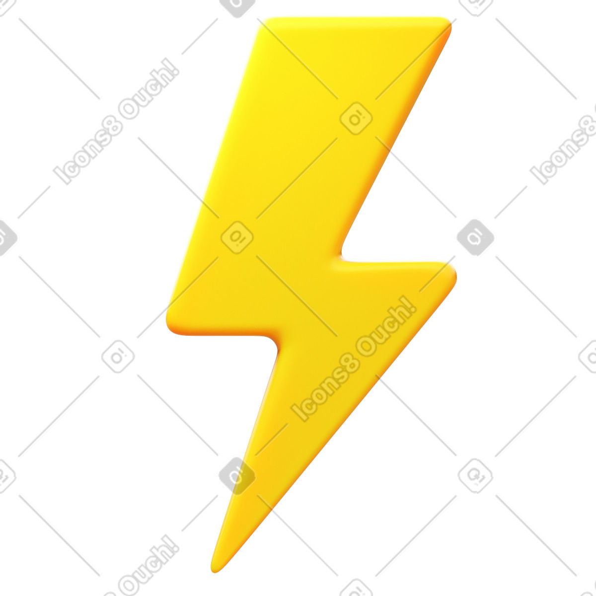 Flash on illustration in 3D Fluency style download in PNG, SVG