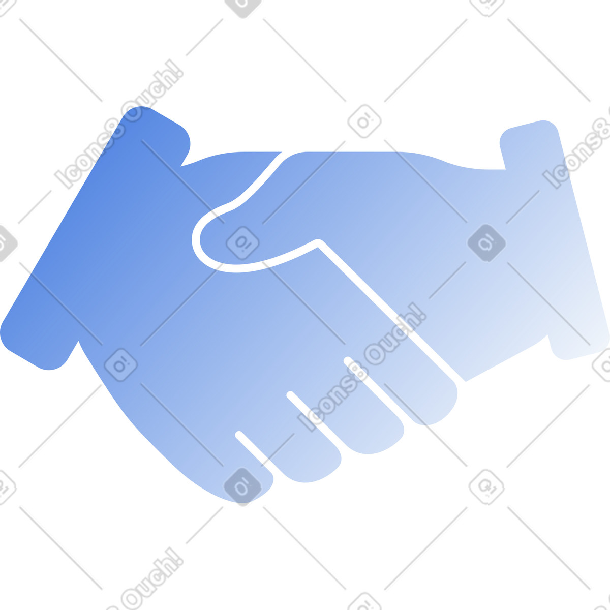 Network スタイルの ハンドシェーク のイラストをPNG、SVG形式でダウンロード