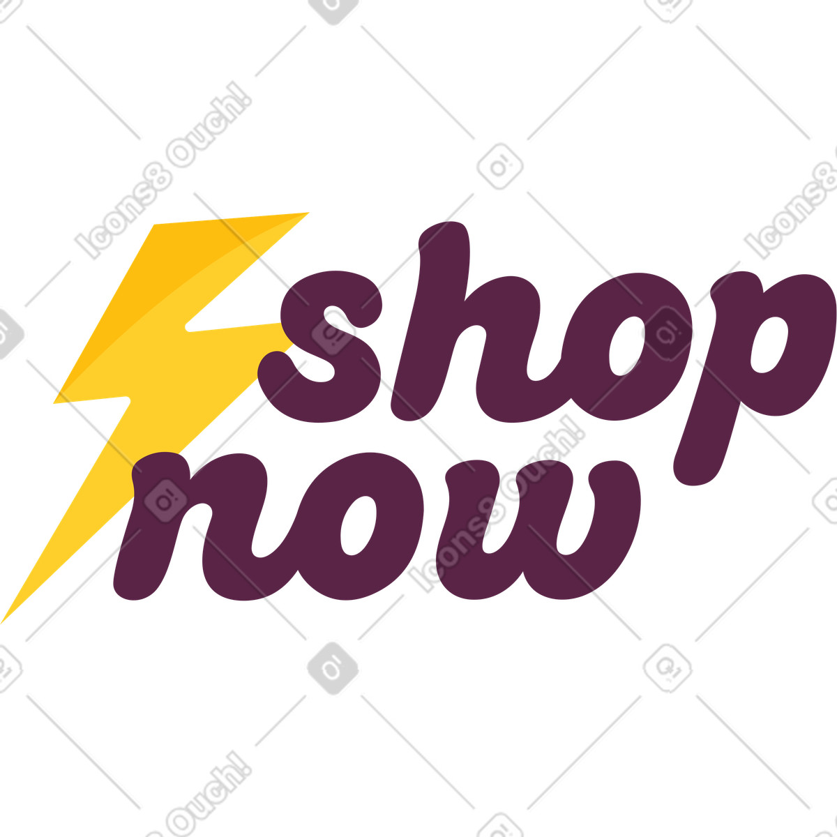 Ilustración Compra ahora en estilo Sammy a descargar en PNG y SVG