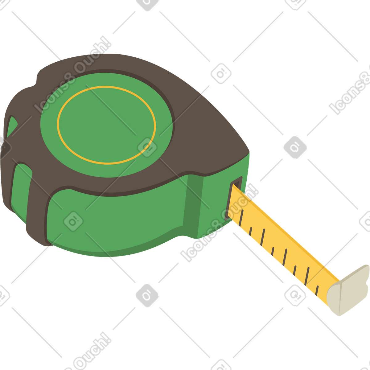 Ilustração de Fita métrica em no estilo Social para baixar em PNG, SVG