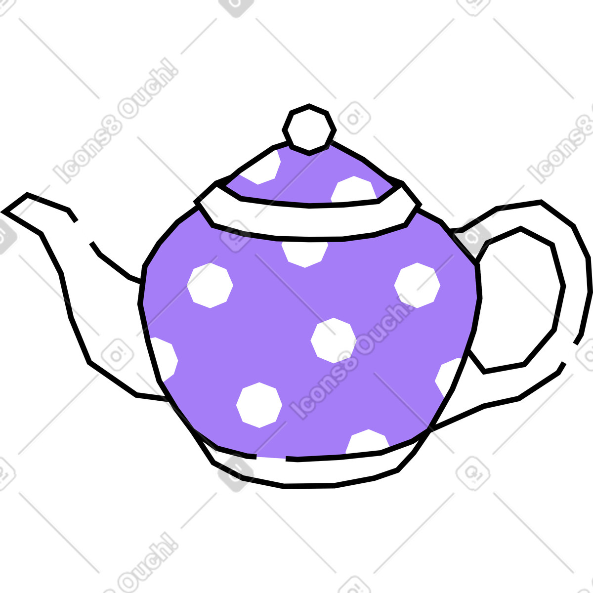 Ich kann-Illustration im Amethyst-Stil als Download in PNG, SVG