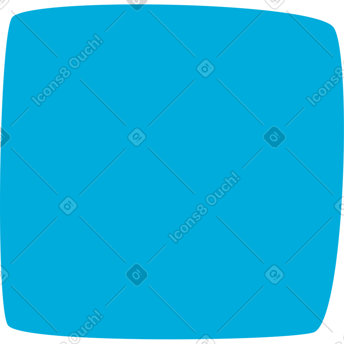 Piazza illustrazione in stile Flame scarica in PNG, SVG