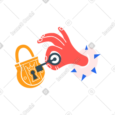 Sign in animated illustration in GIF, Lottie (JSON), AE