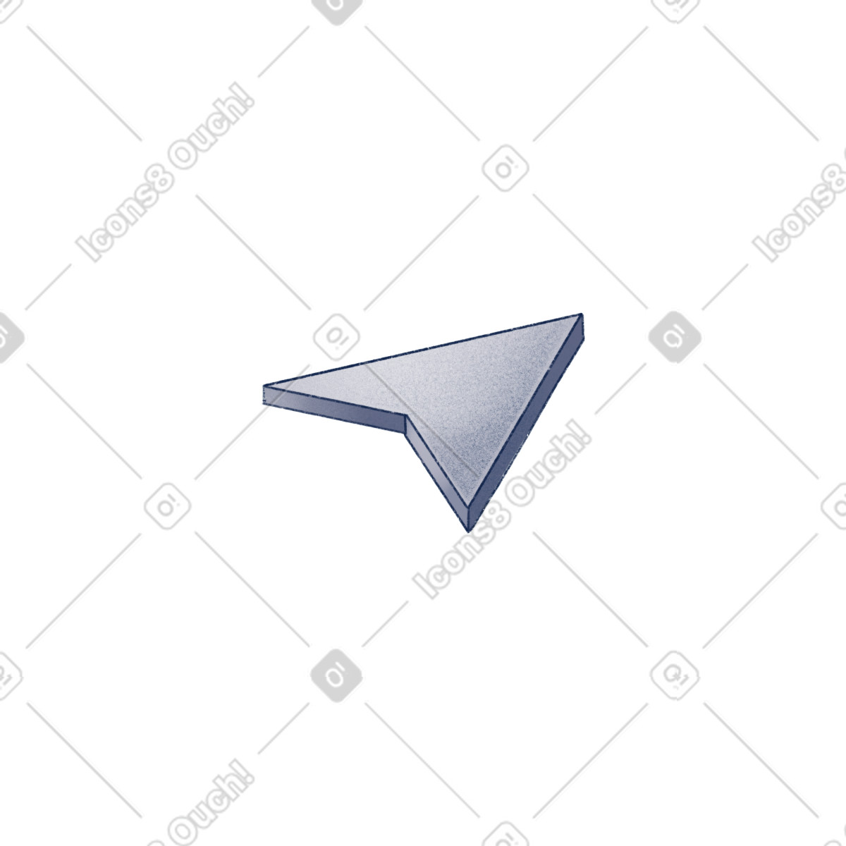 Ilustración Arrow en estilo Haze a descargar en PNG y SVG