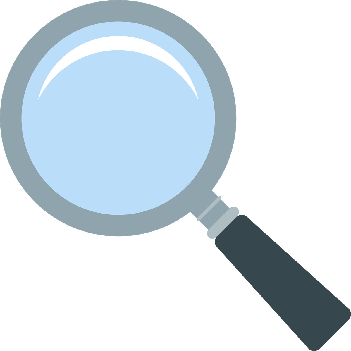 Ilustração de Magnifying glass em no estilo Fogg para baixar em PNG, SVG