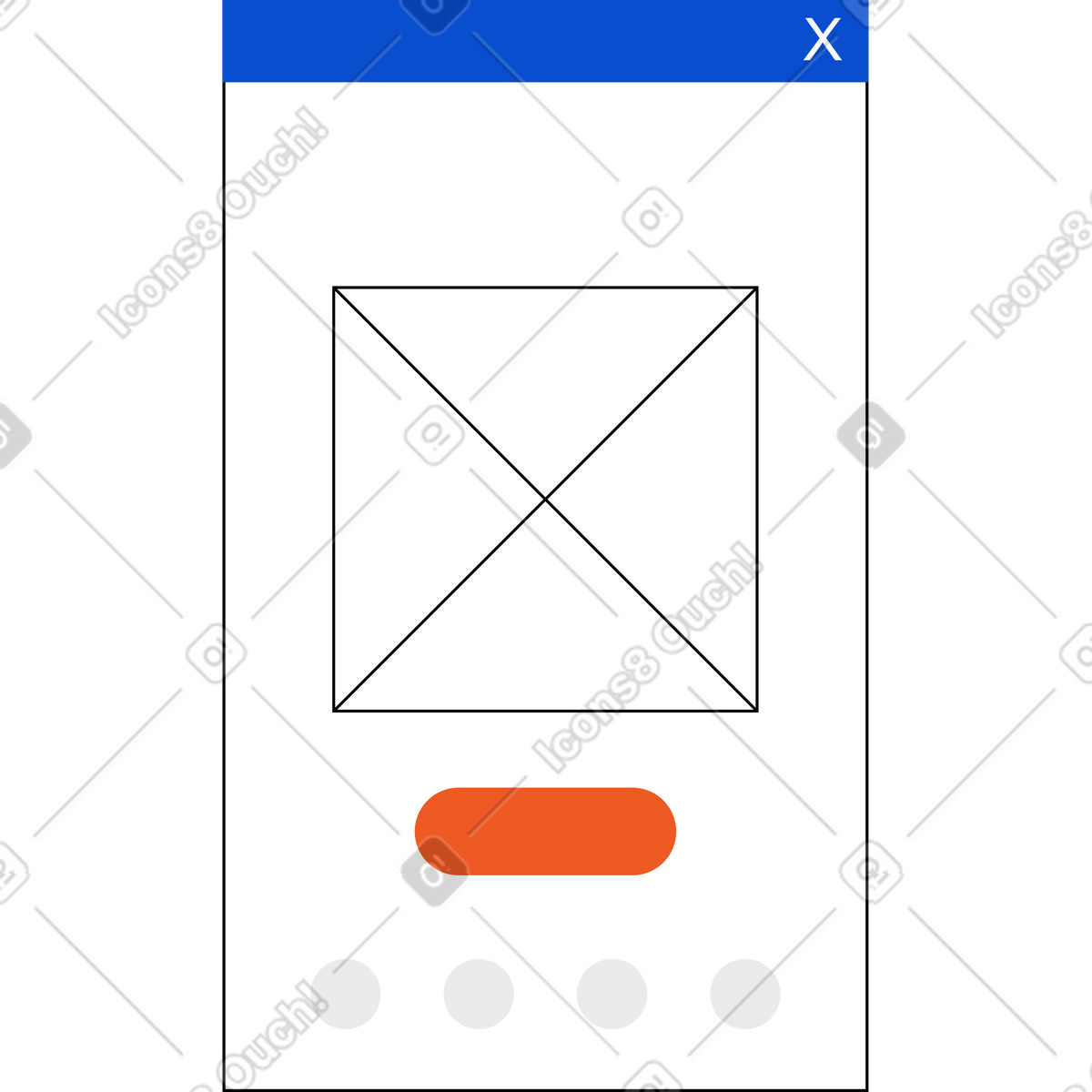 Progettazione di app per dispositivi mobili illustrazione in stile Tiny scarica in PNG, SVG