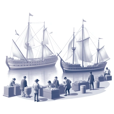 Paint sketch showing ideas neoclassical