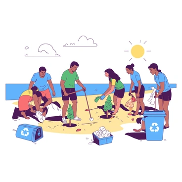 Planting trees garbage let s plant clipart