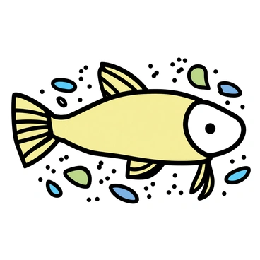 A detailed mosaic artwork depicting a flounder, with a shape that highlights its flattened body and distinctive fins. The flounder is surrounded by an array of colorful sea glass pieces, varying in shapes and sizes, showcasing shades of green, blue, and amber. Each piece of sea glass is intricately placed to resemble the movement of water around the flounder, creating a dynamic composition. The background is filled with subtle textures that enhance the overall visual impact of the mosaic.