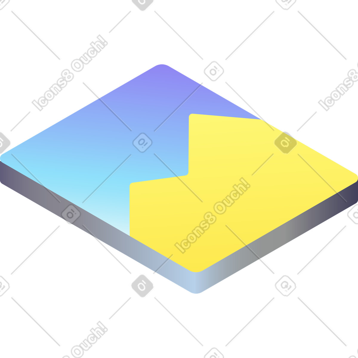 Schnittstellenbild-Illustration im Isotech-Stil als Download in PNG, SVG