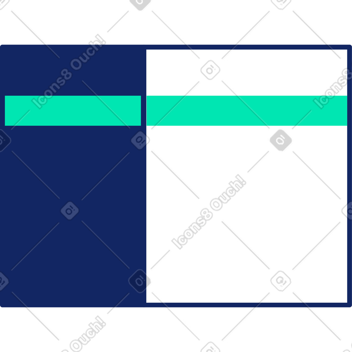 Browser window illustration in Cyborg style download in PNG, SVG