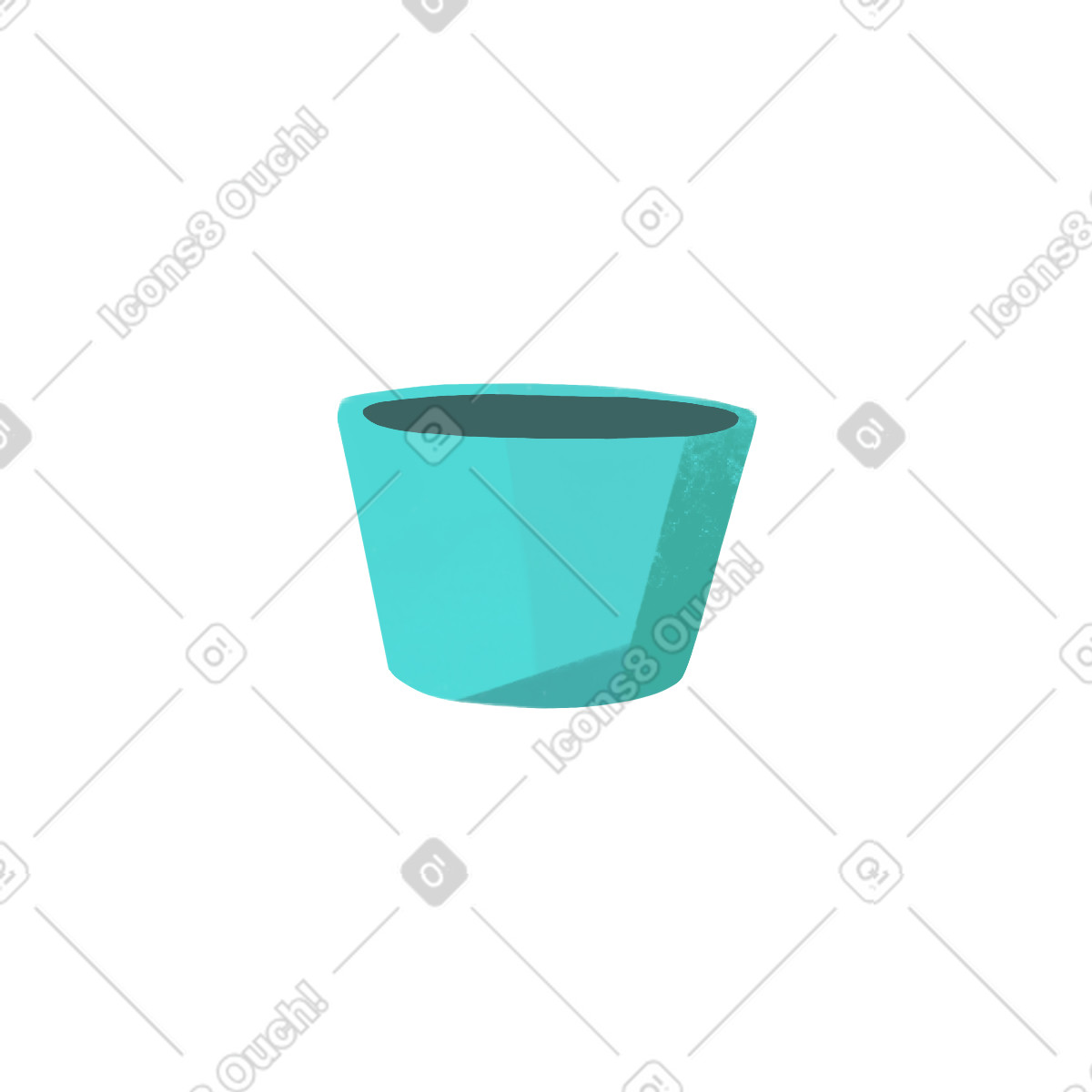 Pot illustration in Fabulous style download in PNG, SVG