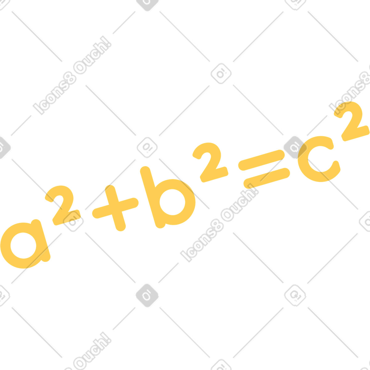 Formula illustration in Social style download in PNG, SVG