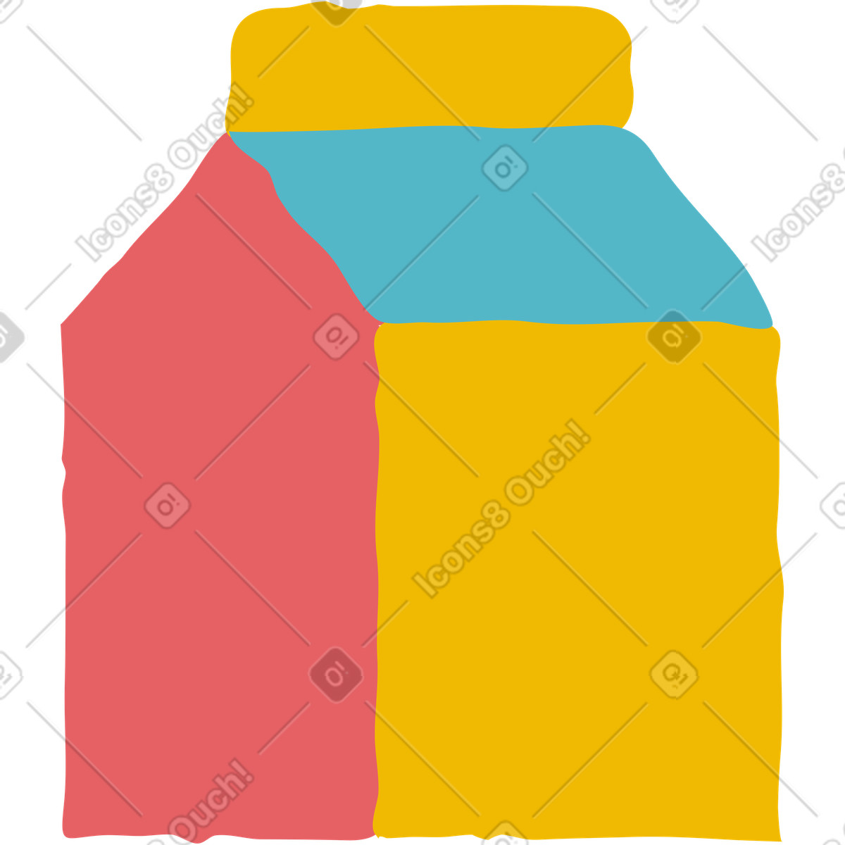 Ilustración Leche en estilo Flamenco a descargar en PNG y SVG