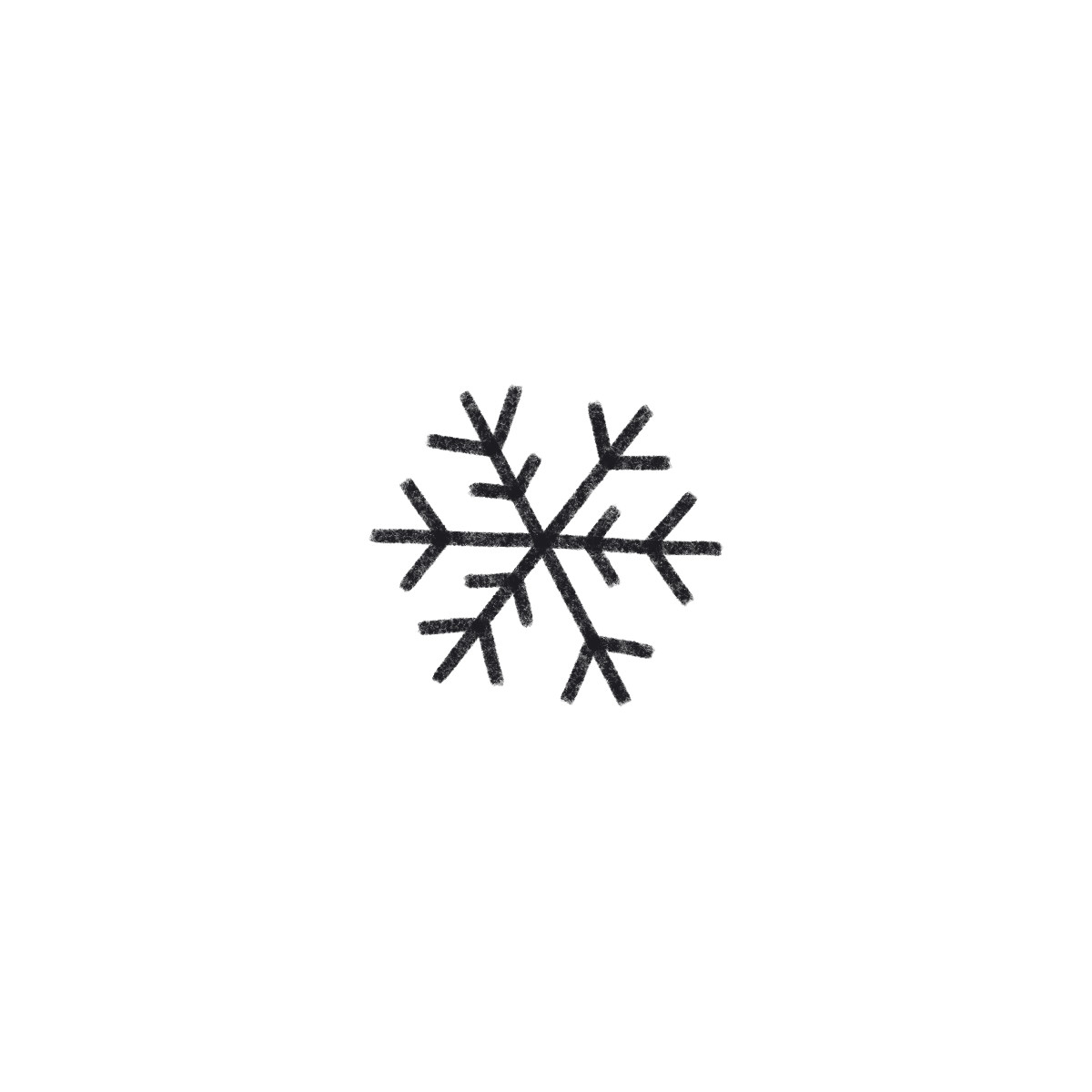 Illustration Flocon de neige dans le style Bonbon Line à télécharger aux formats PNG, SVG