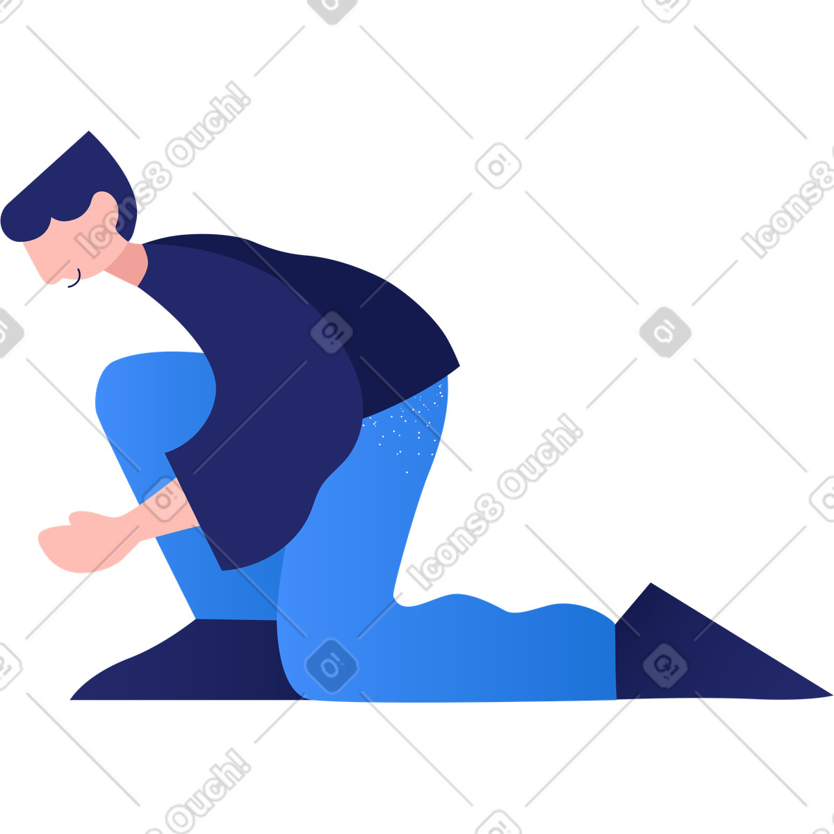 Ilustración Soldador en estilo Clip a descargar en PNG y SVG