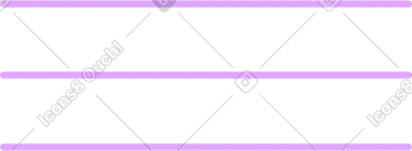 Three lines PNG, SVG