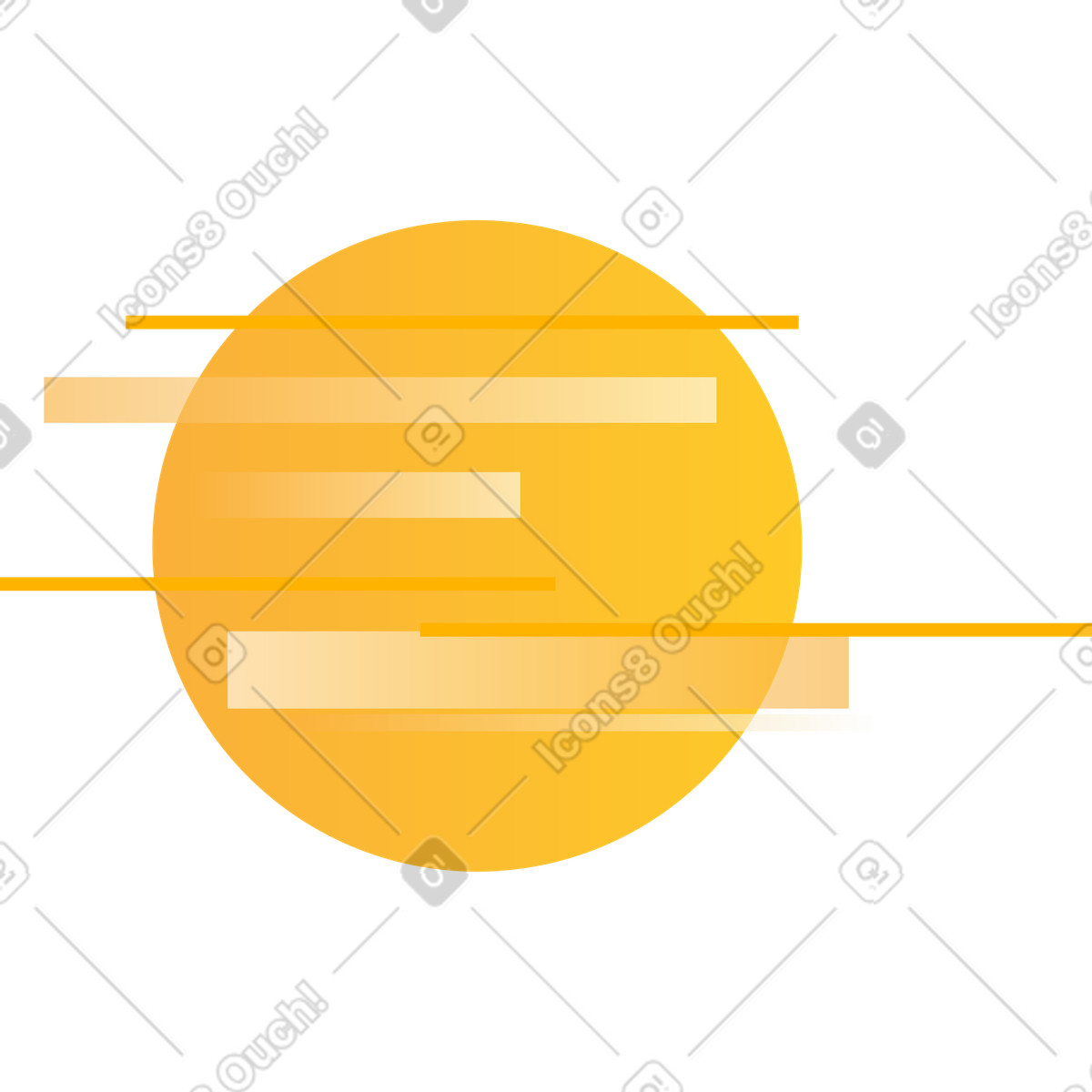 下载 Clip 风格的 太阳 插画，支持 PNG、SVG 格式