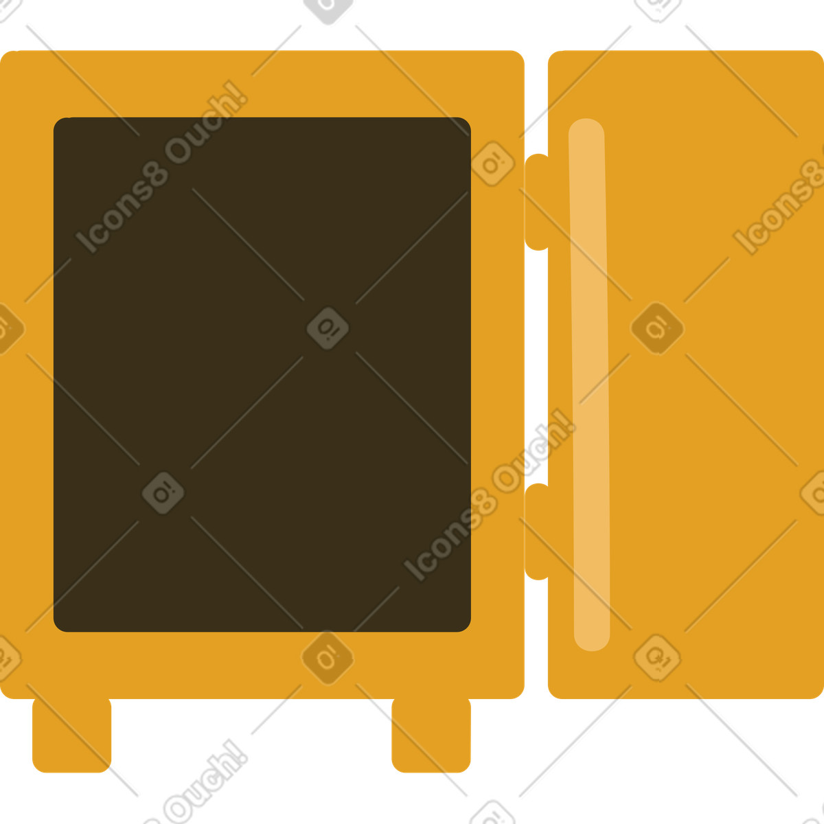 Ilustração de Seguro em no estilo Arabica para baixar em PNG, SVG