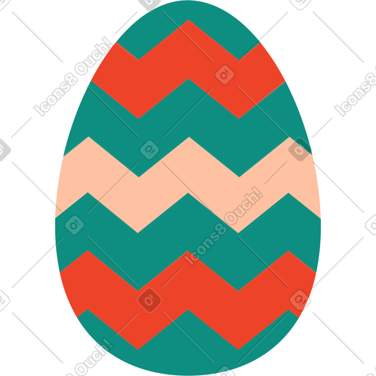 Egg illustration in Polar style download in PNG, SVG