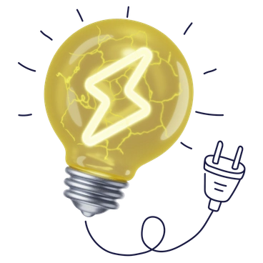 Lampadina Illustrazioni vettoriali