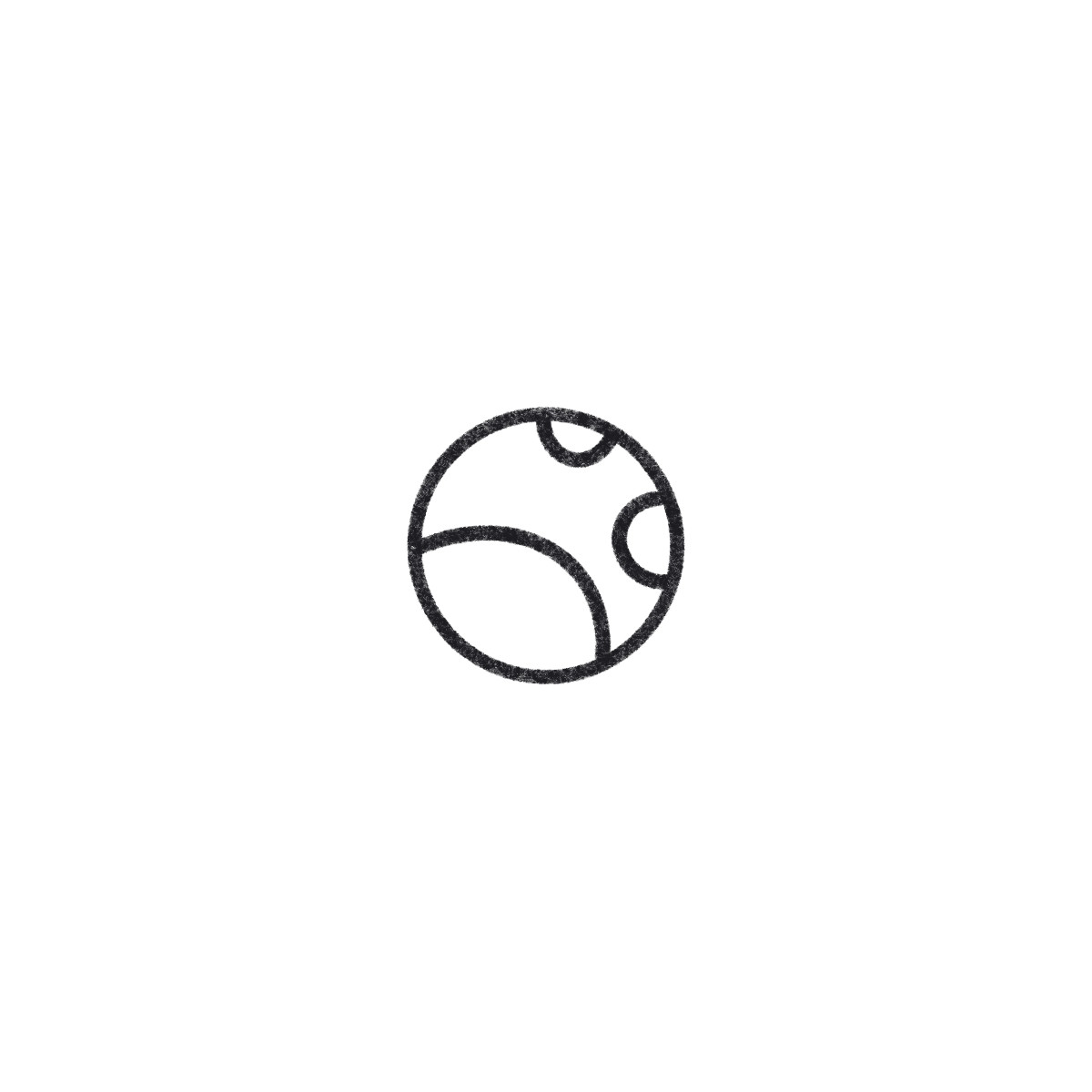 Ilustração de Planet em no estilo Bonbon Line para baixar em PNG, SVG