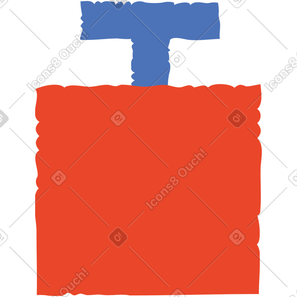 Detonatore illustrazione in stile Bermuda scarica in PNG, SVG