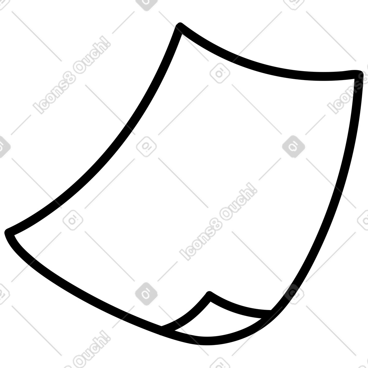 Illustration Page dans le style Jelly à télécharger aux formats PNG, SVG