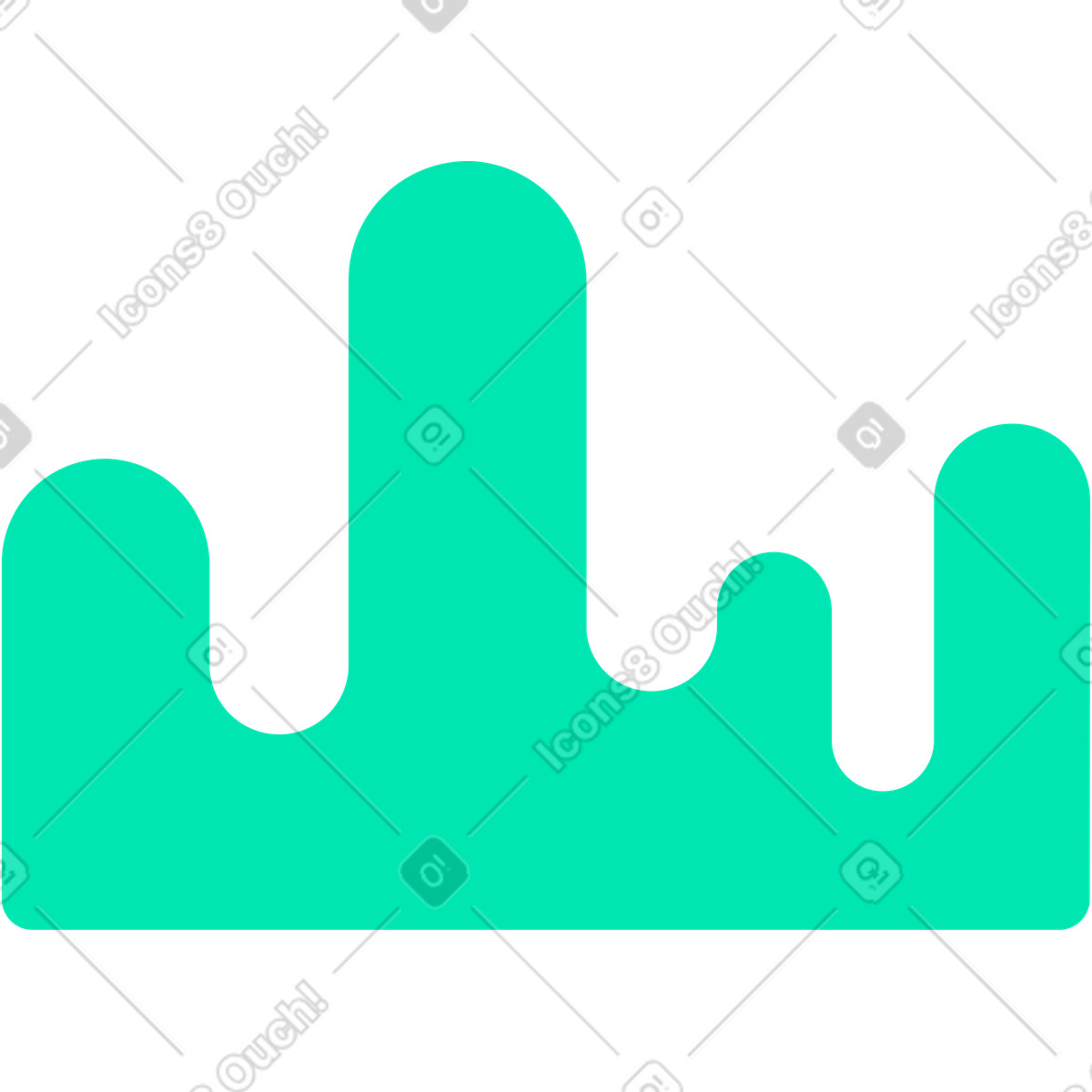 Cyborg スタイルの Water のイラストをPNG、SVG形式でダウンロード