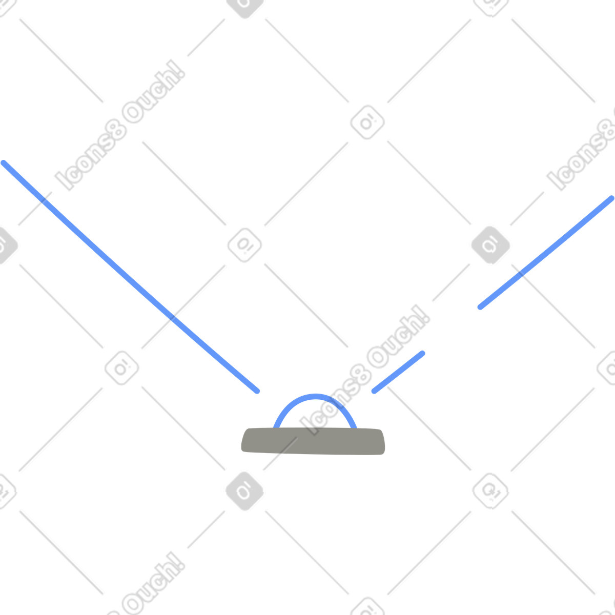 Proiettore olografico illustrazione in stile Plain scarica in PNG, SVG